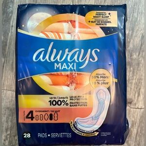 Always Maxi Over Night Pads